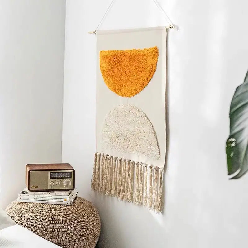 Geometric Wall Hanging Tapestry