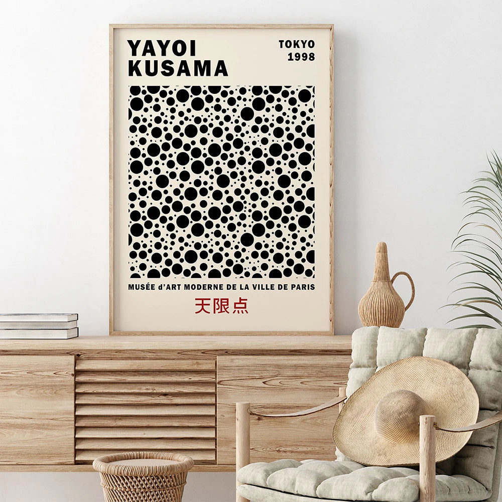 Black Yayoi Kusama
