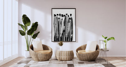 Standing People