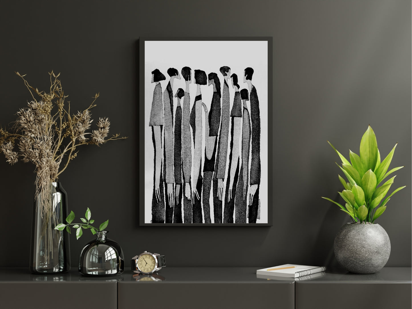 Standing People